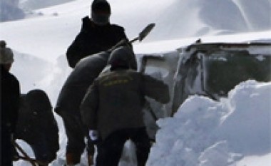 Tetë të vdekur nga bora në Japoni