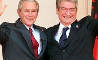 Berisha takon presidentin Bush, merr garanci për pavarësinë e Kosovës