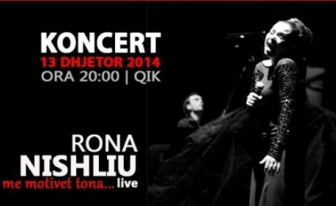 Rona, me koncert në Shkup