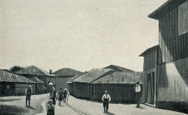 Pamje të Prishtinës, Mitrovicës, Pejës, Deçanit dhe Gjakovës së vitit 1909