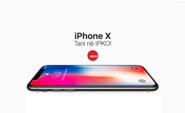 iPhone X vjen ekskluzivisht në rrjetin mobil IPKO