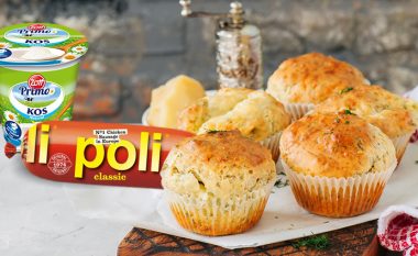 Muffins me sallamë POLI, të lehta e me shumë shije