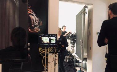 Eric Robers luan në filmin e Blerim Gjocit