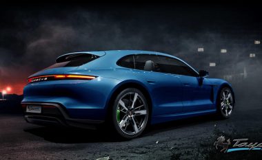 Porsche Taycan i dizajnuar në forma të ndryshme (Foto)