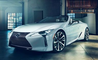 Prezantohet Lexus LC me tavan të hapur (Foto)