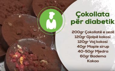 Çokollatë për diabetik nga Gurmania Channel