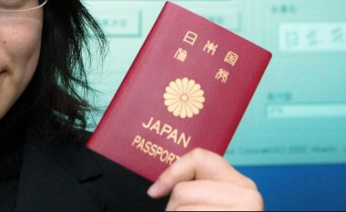 Pasaporta japoneze shpallet më e fuqishmja në botë