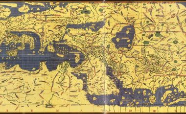 Harta e Albanisë e vitit 1154