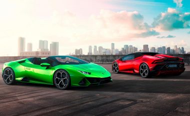 Lamborghini Huracan Evo Spyder që zyrtarisht do të shfaqet në panairin e Gjenevës (Foto)