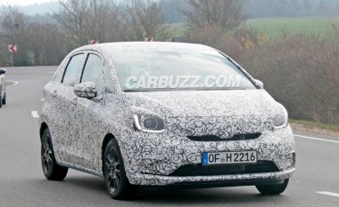 Honda Fit pëson ndryshim në dizajn, shfaqet duke u testuar në rrugë të hapur (Foto)