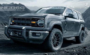 Ford Bronco i ri, me mundësi t’i hiqen dyert dhe tavani (Foto)