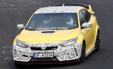 Honda Civic Type R shfaqet duke u testuar në pistë (Foto)