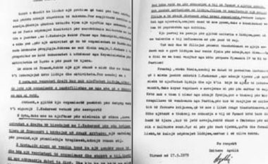 Letra e Agollit e vitit 1979: Shoku Ramiz, Kadare është tip i ftohtë!