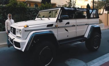 Mercedes G500 modifikohet për herë të parë si një makinë me tavan të hapur (Video)