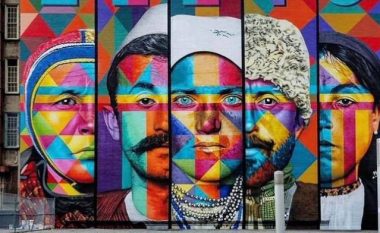 Imazhi i emigrantit shqiptar, në një mural të Nju-Jorkut
