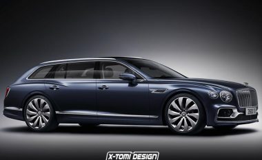 Bentley Flying Spur i shtohet edhe hapësira për bagazh (Foto)