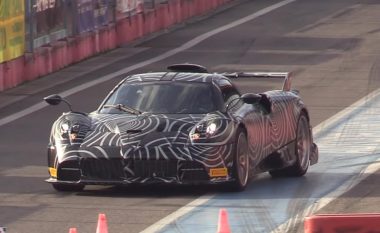 Kapet duke u testuar një Pagani Huayra, mësohet edhe emri që do të ketë (Video)