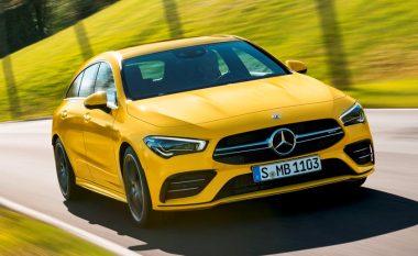 Mercedes-AMG CLA35 kombinon stilin dhe performancën e kupesë sportive (Foto)
