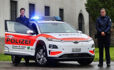 Njësiti policor zvicerian po shfrytëzon Hyundai Kona EV (Foto)