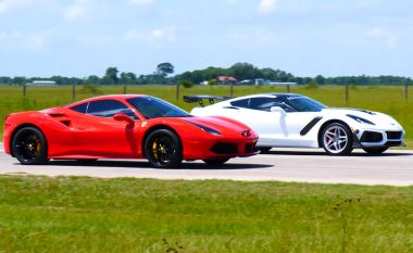Corvette ZR1 tejkalon shpejtësinë e Ferrari 488 GTB