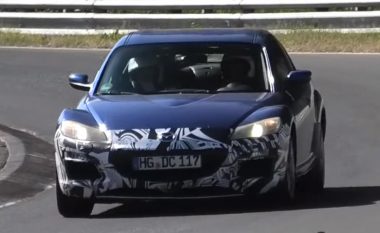 Mazda po e teston në pistë RX-8 të ri