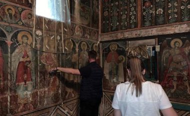 Manastiri i Shën Marenës, me afresket e Shpatarakut