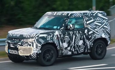 Land Rover Defender shfaqet duke u testuar