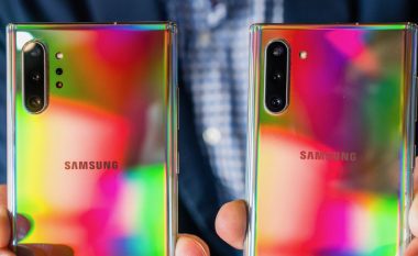 Telefoni Galaxy Note 10 shfrytëzohet më lehtë nga ata që përdorin dorën e majtë