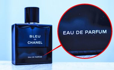 Cili është dallimi mes parfumit, kolonjës dhe ‘Eau de Toilete’