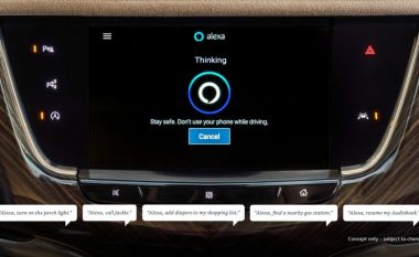 General Motors bashkëpunon me Amazon, për të instaluar në vetura asistentin me zë Alexa