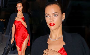 E guximshme: Irina Shayk e veshur me fustan i cili zbulon shumë ka lënë pa fjalë të pranishmit!