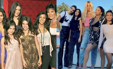 Si dukej familja Kardashian-Jenner në 2007-n dhe si duket tani