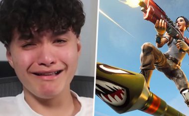 Adoleshenti shpërthen në lot – i është dhënë ndalimi i përjetshëm të luajë Fortnite, sepse u kap duke mashtruar