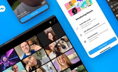Facebook lanson Messenger Rooms, gati t’i kundërvihet Zoom