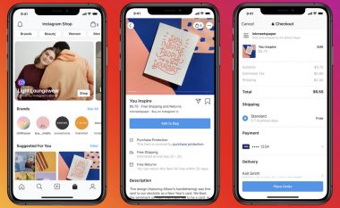 Facebook Shops kthen faqet e bizneseve në dyqane online