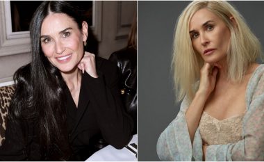 Demi Moore, fantastike si bionde