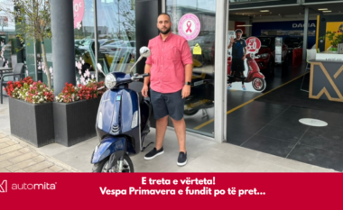 Mos e humbisni mundësinë e fundit për të fituar një Vespa të re nga Auto Mita