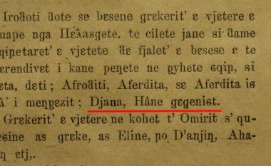 Naimi, ‘Iliada’, grekët e Hâna e Gegnís