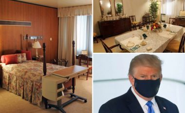 Një spital si “Shtëpia e Bardhë”: Suita marramendëse ku po kurohet presidenti Trump