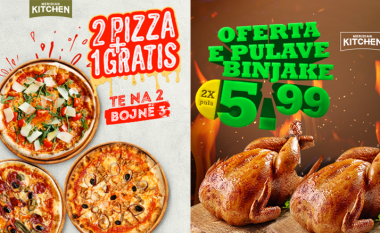 Pulat Binjake e Pizza Gratis – Meridian Kitchen vjen me ofertat më të shijshme!