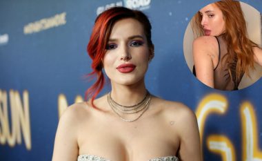 Bella Thorne shfaq me krenari aknet në shpinë