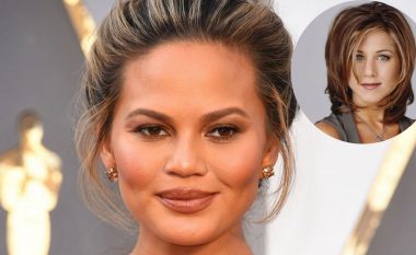 Prerja e re e flokëve të Chrissy Teigen duket se është inspiruar nga ajo e Jennifer Aniston