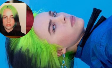 Billie Eilish poston fotografi me buzë super të nënvizuara