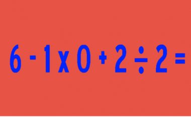 Kjo detyrë e thjeshtë matematikore u ka krijuar problemeve njerëzve: E dini cila është zgjidhja?