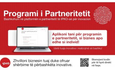 IPKO krijon programin e partneritetit dhe fton individ apo biznese të vogla me ide inovative në sektorin e TIK-ut