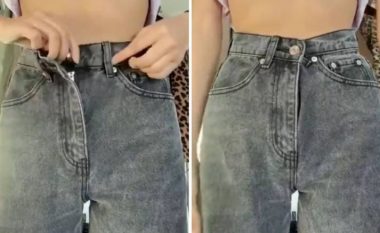 Thjesht dhe shpejt. Truk fantastik se si t’i ngushtoni xhinset – madje pa rrip
