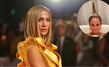 Jennifer Lopez zhytet në vaskë me frizurë gazmore