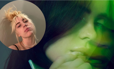 Billie Eilish mahnit me flokët topuz, teksa ndan me ndjekësit ngjyrën e re