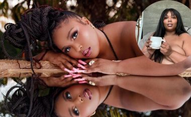 Lizzo ndan një fotografi e zhveshur për të sfiduar standardet joreale të bukurisë, të përjetësuara nga rrjetet sociale