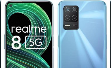 Realme 8 paraqiti telefonin inteligjent 5G me një çmim konkurrues